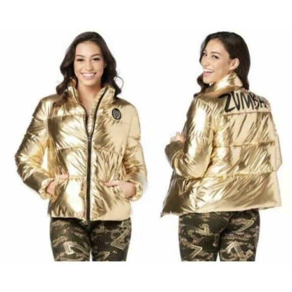 Zumba Gold Puffer Jacket Size XS‎ - Picture 1 of 7